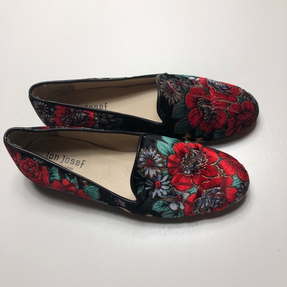 Anthropologie Shoes - Anthropologie Jon Josef Loafer Floral Flats